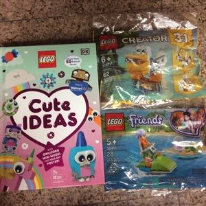 LEGO Cute Ideas Book, creator LEGO set, LEGO friendship set
